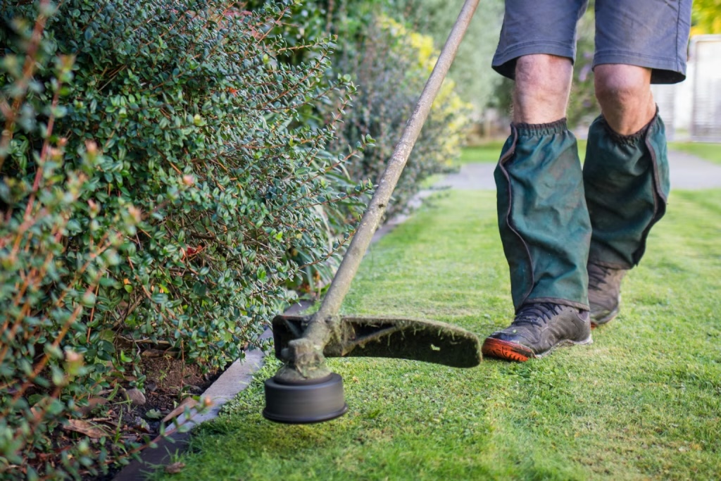 Mr Green Home Services trimming a hedge